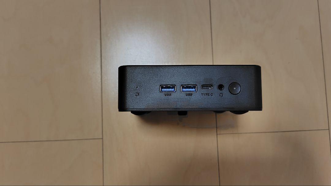 【美品 2025年1月15日新品購入】Minisforum UN100P