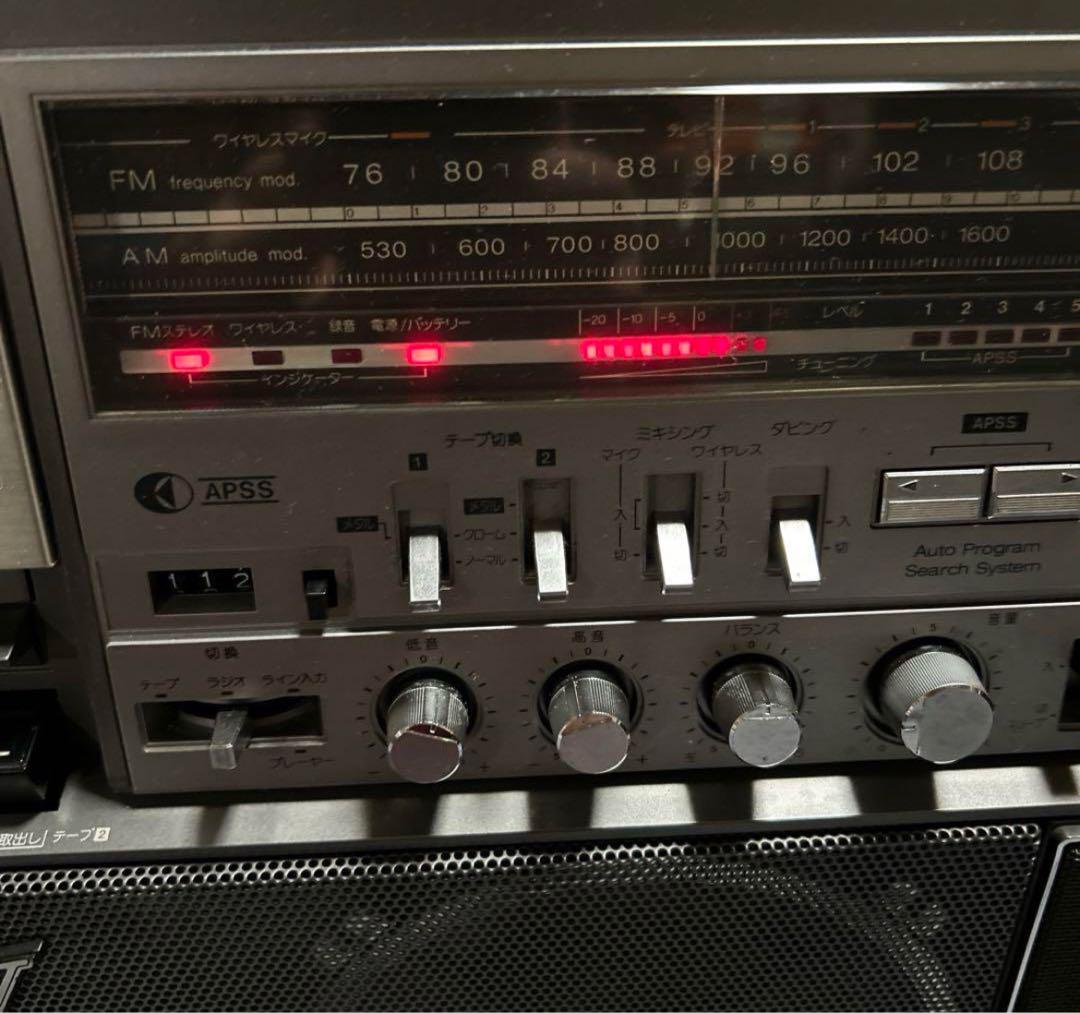 Panasonic パナソニックXBSステレオラジオカセットRX-FT550