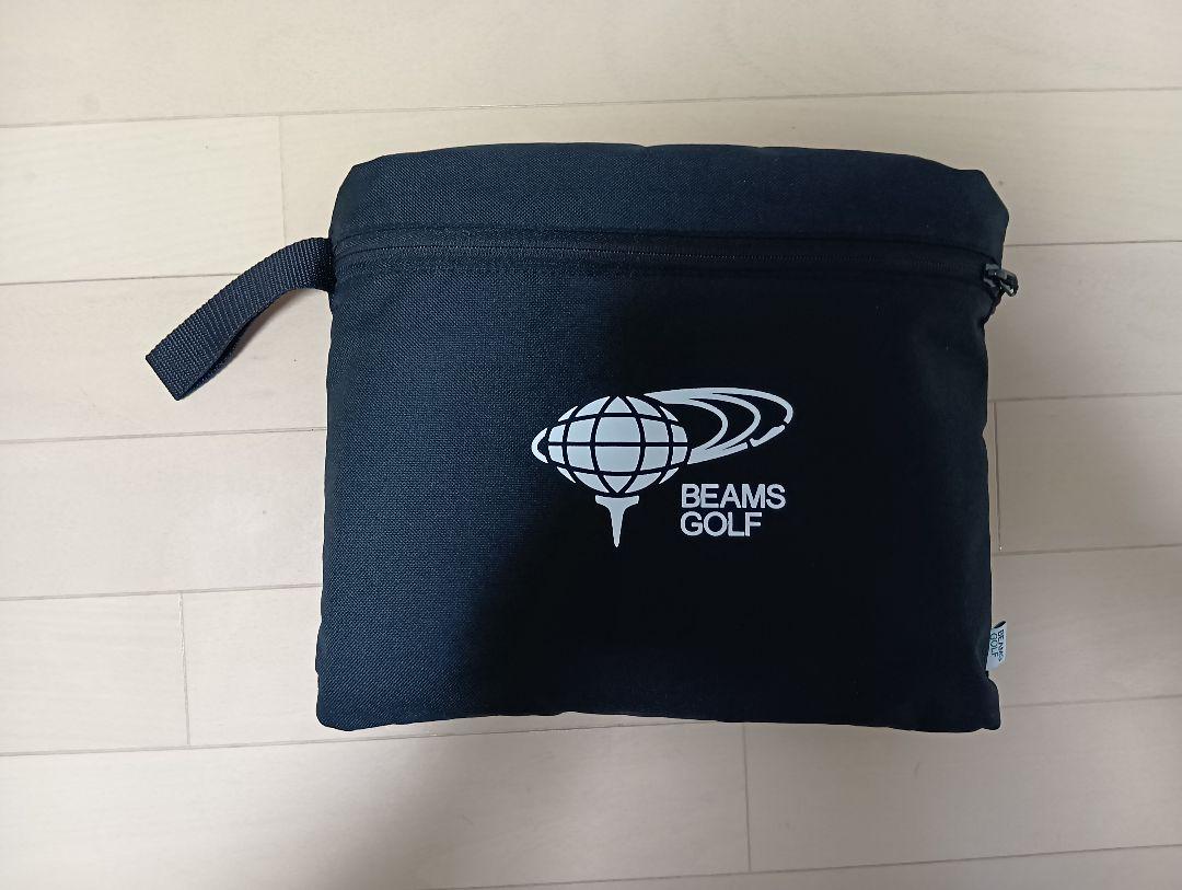 BEAMS GOLF キャディバッグ ホワイト・グリーン