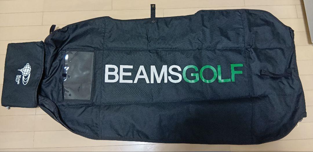 BEAMS GOLF キャディバッグ ホワイト・グリーン