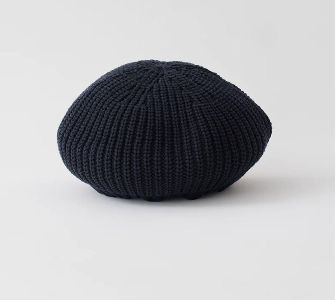 帽子 Bulky Kint Beret marihoja