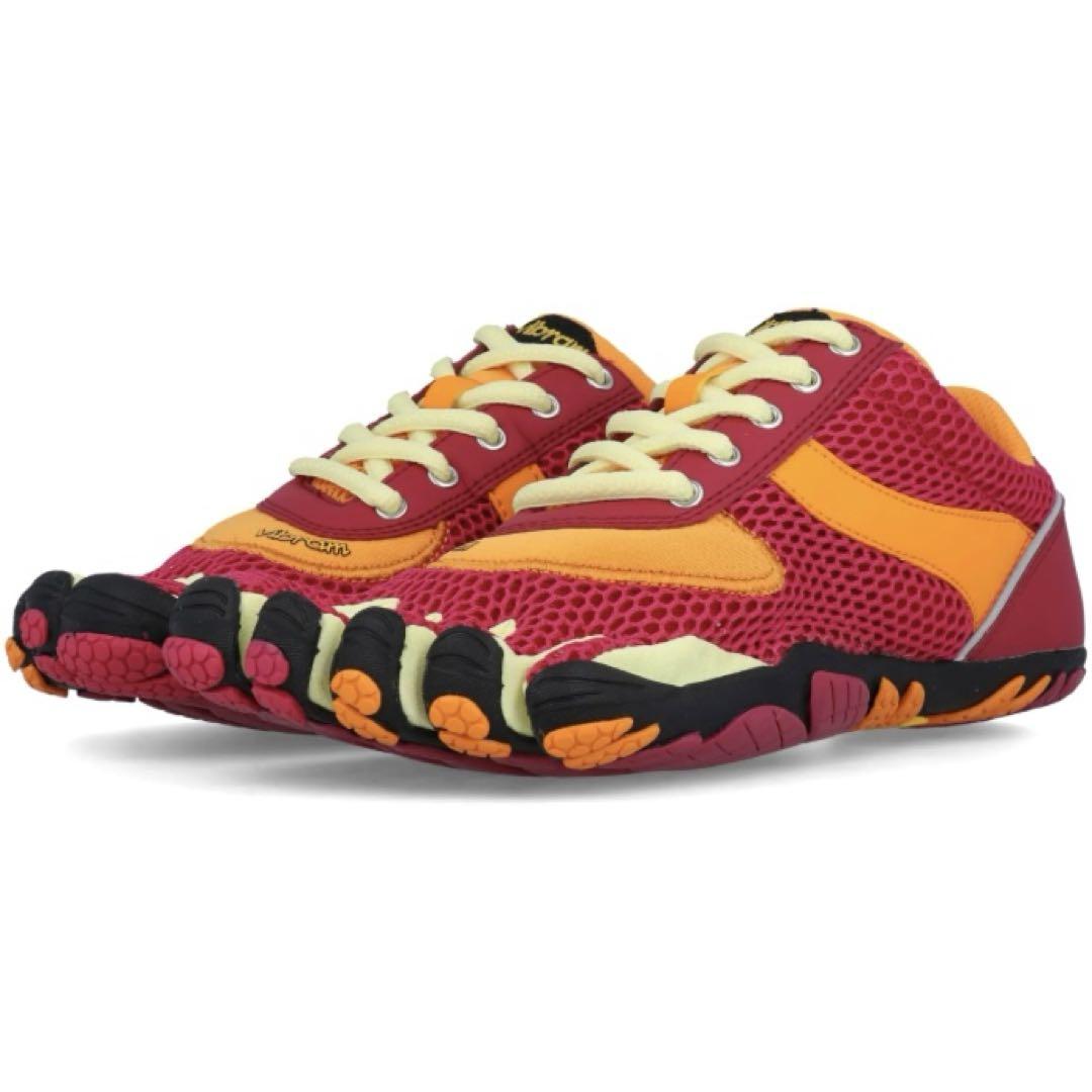 Vibram ビブラム５本指スニーカー ピンク／オレンジ５本指ソックス付き Vibram ビブラム5本指スニーカー ピンク／オレンジ5本指