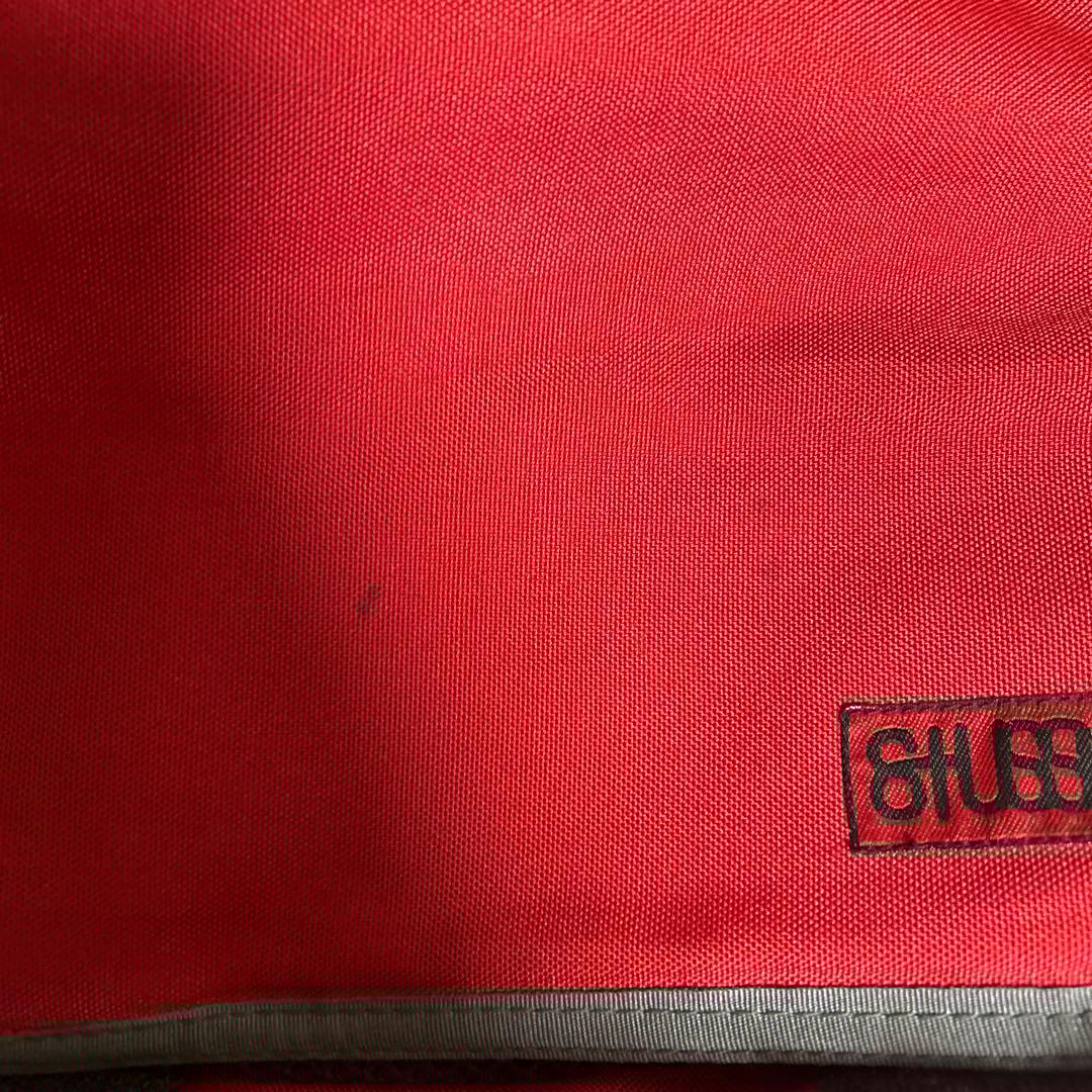 old stussy ショルダーバッグ メッセンジャーバック90s 希少 赤 old stussy ショルダーバッグ メッセンジャーバック90s 希少 赤