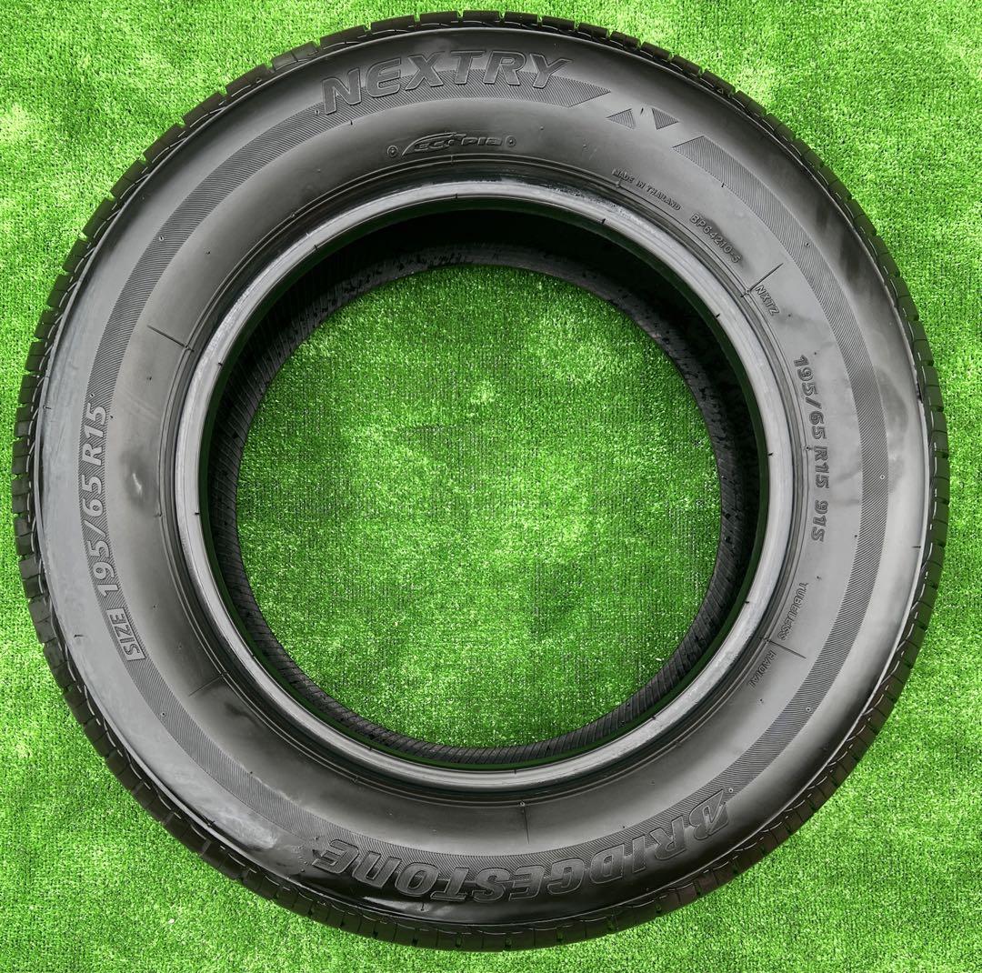 BRIDGESTONE NEXTRY 195/65R15ラジアル タイヤ4本