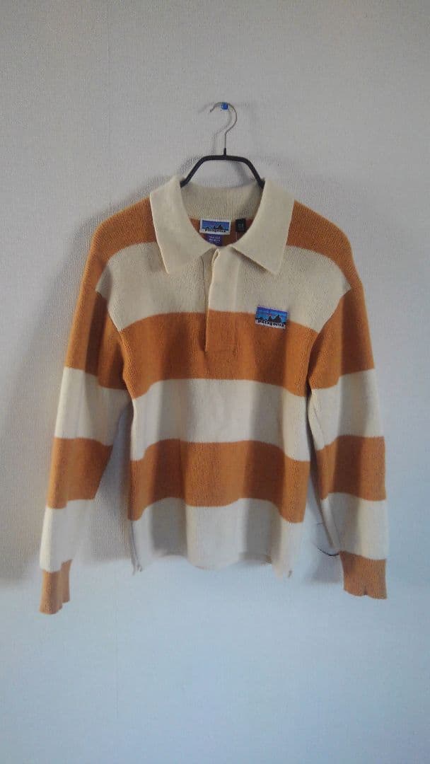 タグ付き パタゴニア 50周年 リサイクル・ウールブレンド・ラグビー・セーター