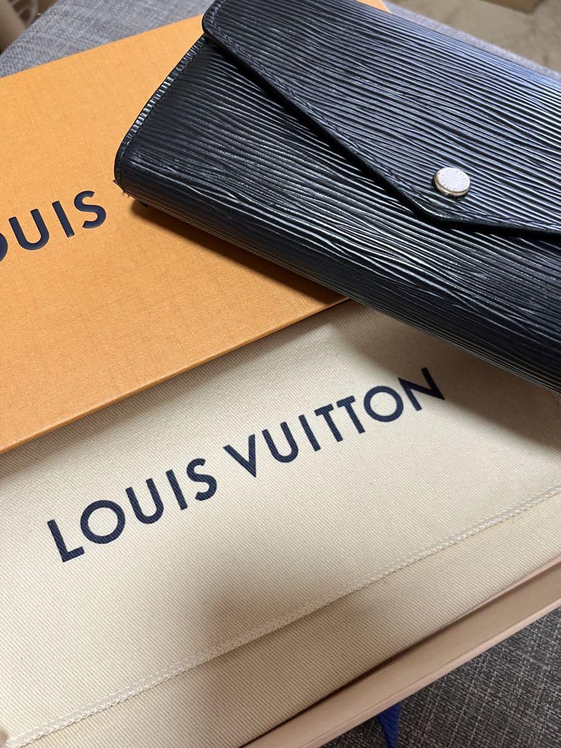 【LOUIS VUITTON】 エピ ブラック 長財布 ルイヴィトン
