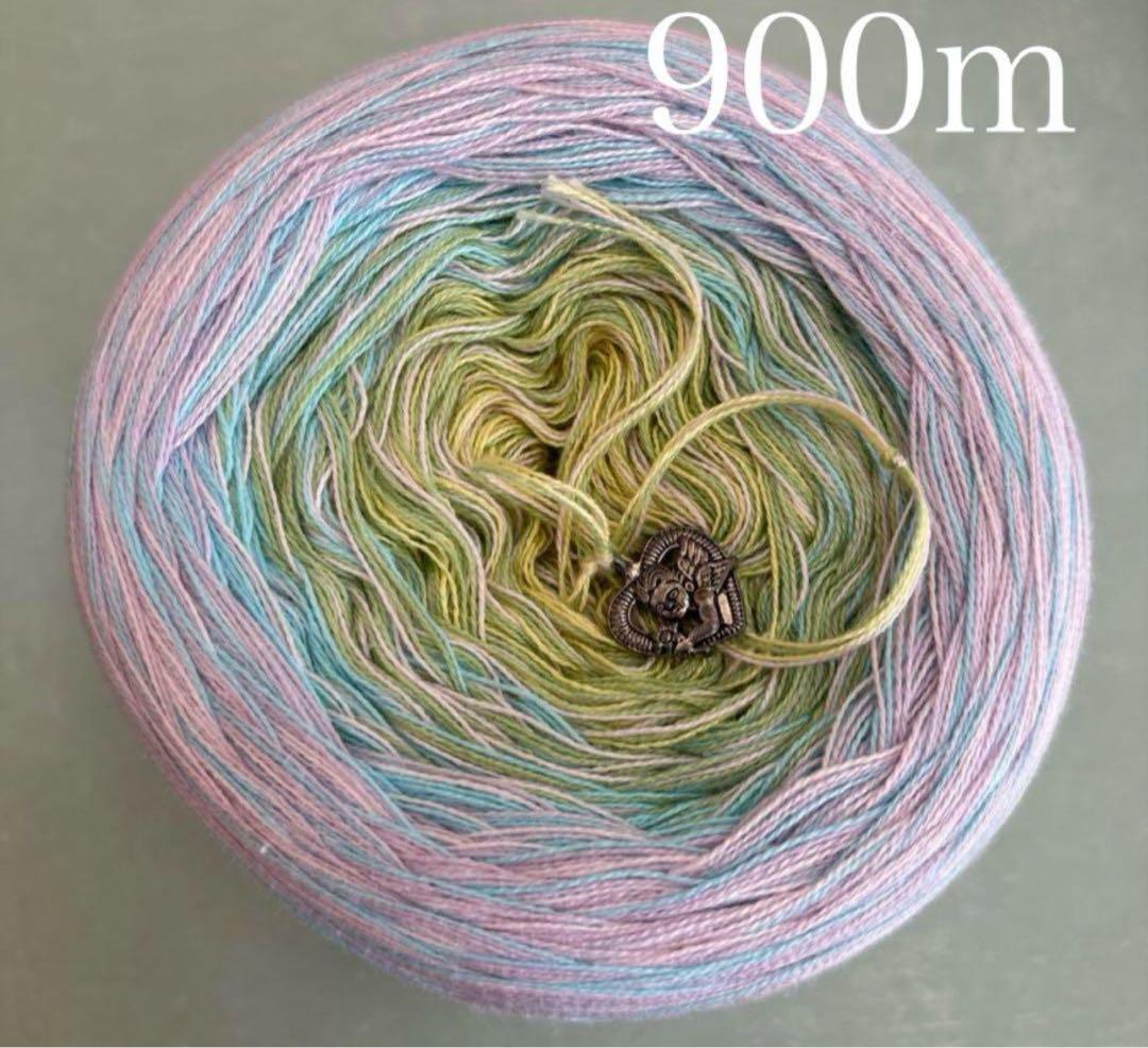 wollbonbon カラー: crazy bubble 900m 4ply