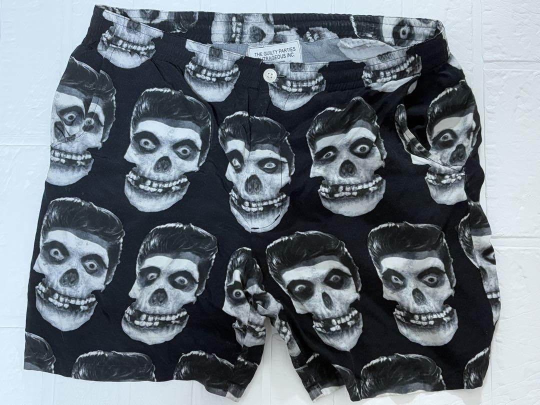 値下げ可能！WACKO MARIA REGENT SKULL SHORTS WACKO MARIA REGENT SKULL SHORTS - メルカリ