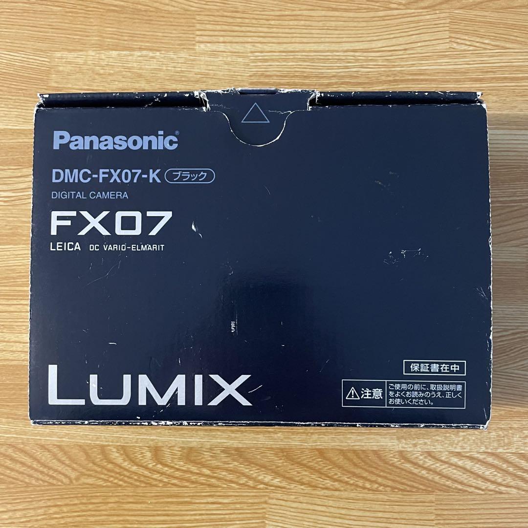 Panasonic LUMIX DMC-FX07 ブラック デジタルカメラ