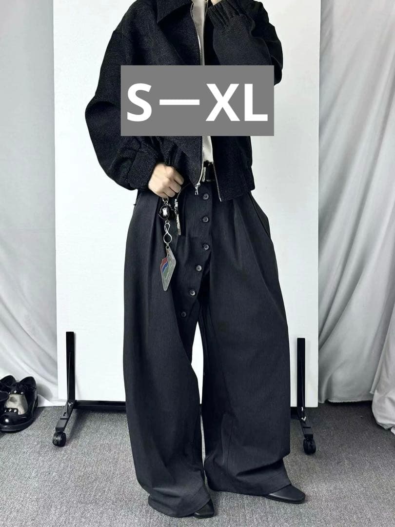 Slight Vogue タックワイドパンツ