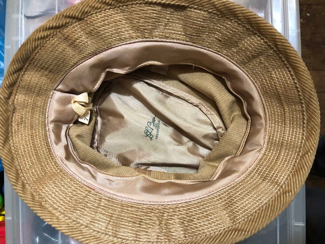 50〜70s デッドストック 筆記体 L.L.Bean ハット 7 5/8 50〜70s デッドストック 筆記体 L.L.Bean ハット 7 5/8