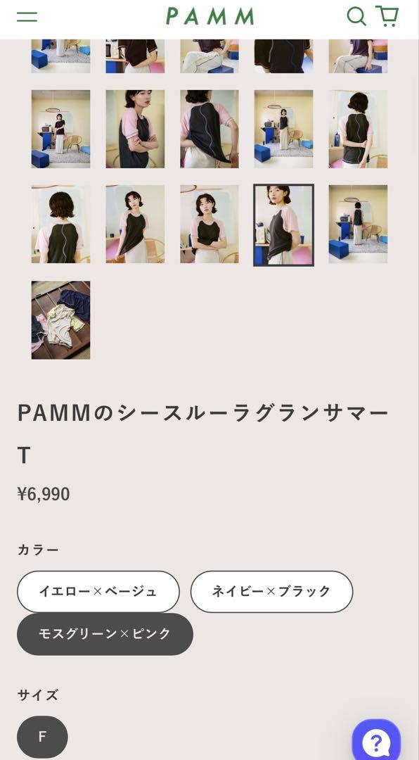 PAMMのシースルーラグランサマーT 新品