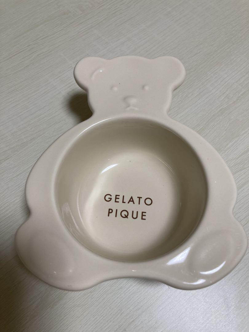 gelato pique - ジェラートピケ　ベアモチーフ　食器4点セット gelato pique ジェラートピケ ジェラピケ ベア ボウル 食器