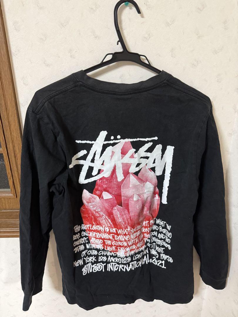 Stussy クリスタルデザイン ロンT