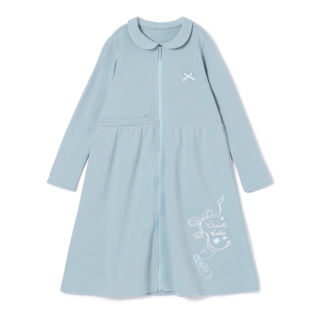 【新品】Chacott チャコット　ジップアップ　ワンピース　110