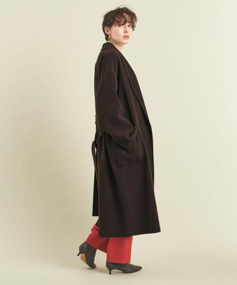 【未使用】BEAUTY&YOUTH モッサショールカラーリバーコート