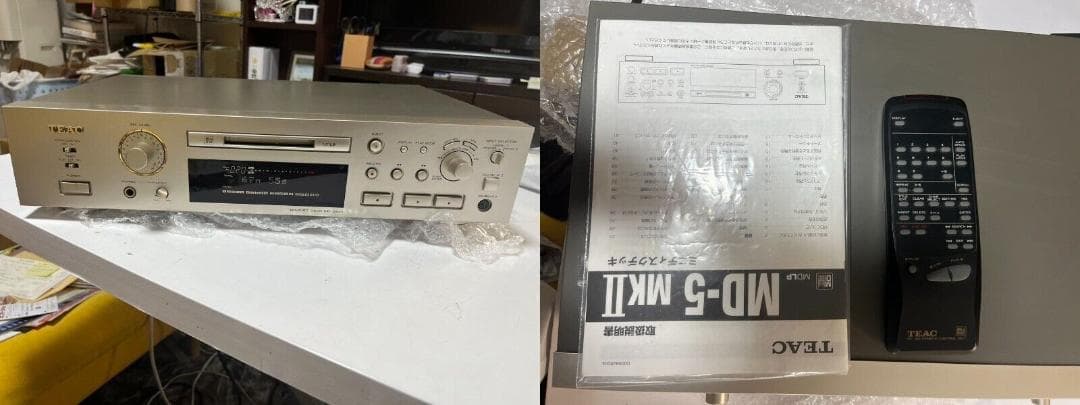 TEAC MINIDISC DECK MD-5 MKⅡ MDレコーダー