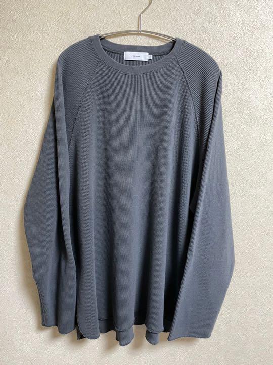 Graphpaper  Waffle L/S  #GRAY size FREE