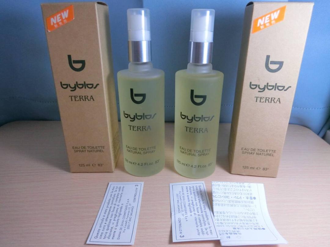 125ml未使用2本 ビブロス テッラ 香水 テラ BYBLOS TERRA