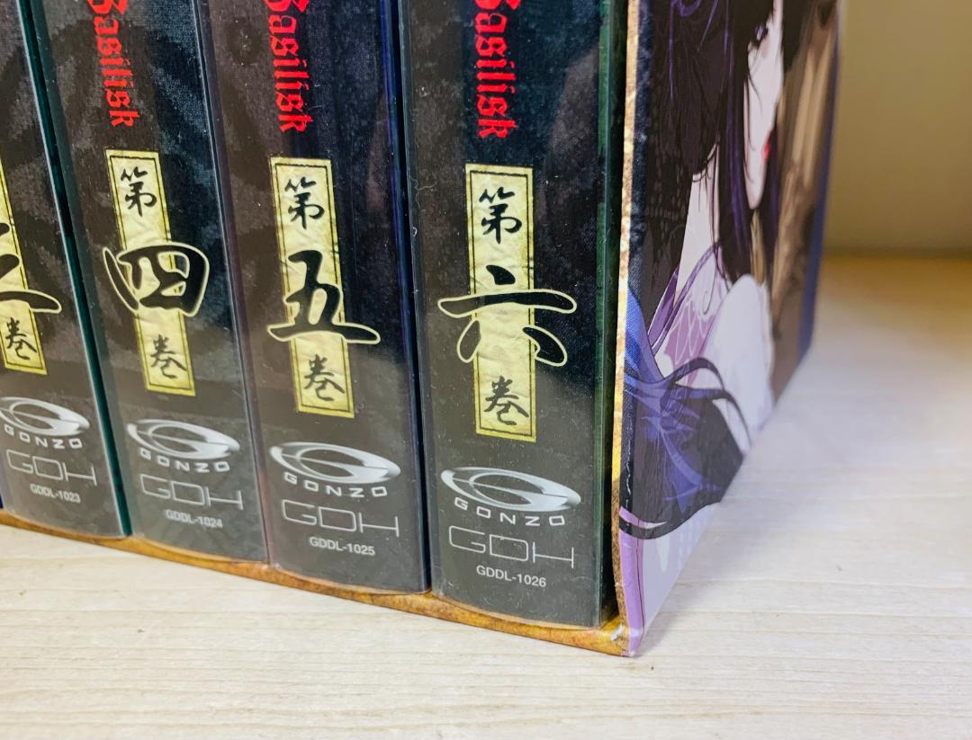 バジリスク 甲賀忍法帖 DVD 初回限定盤 全12巻 - メルカリ