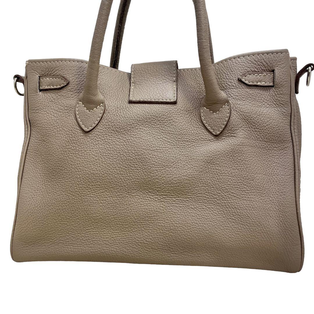 美品】シャルルエシャルリュス オールレザー 2way バッグ ハンド