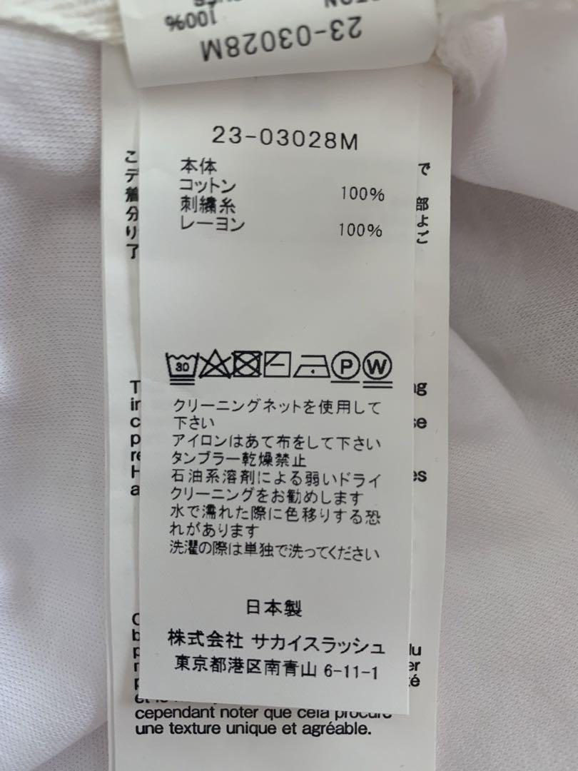 未使用 美品 サカイ sacai メンズロンT カジュアル 画像8