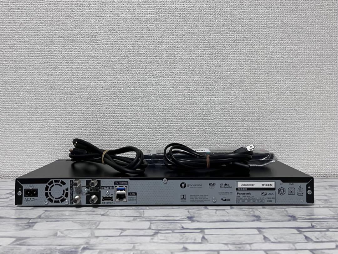 4K ハイレゾ　パナソニック　ブルーレイレコーダー　DMR-BW550