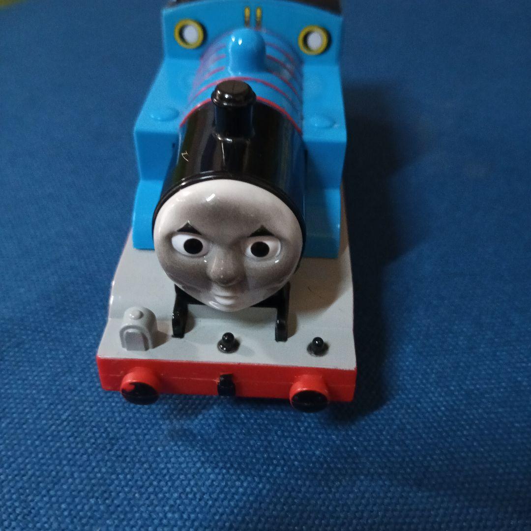 トーマス　黒ずみ　炭　プラレール　友情の大冒険編 トーマス　汚れ顔