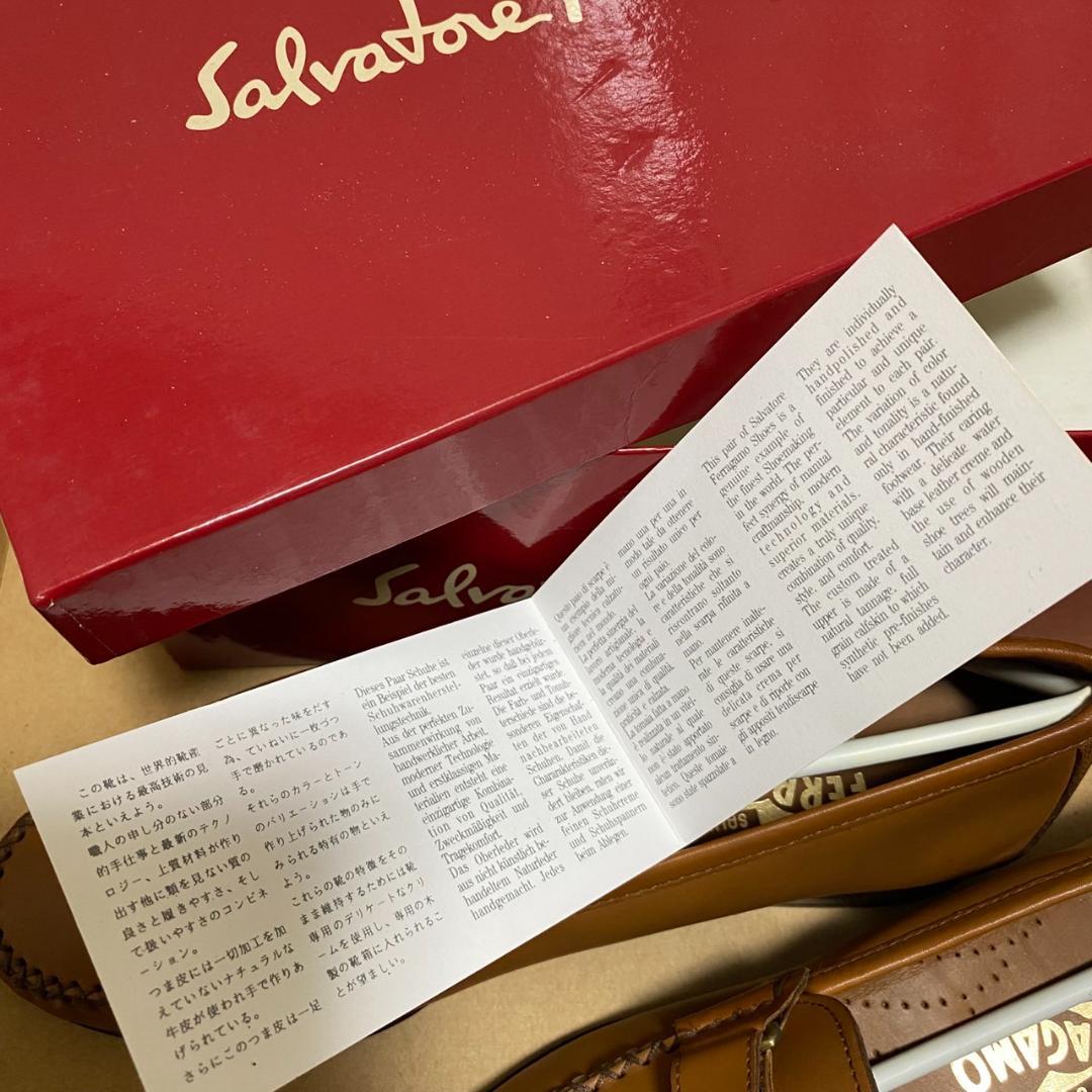 未使用サルバトーレフェラガモSalvatore Ferragamoローファー