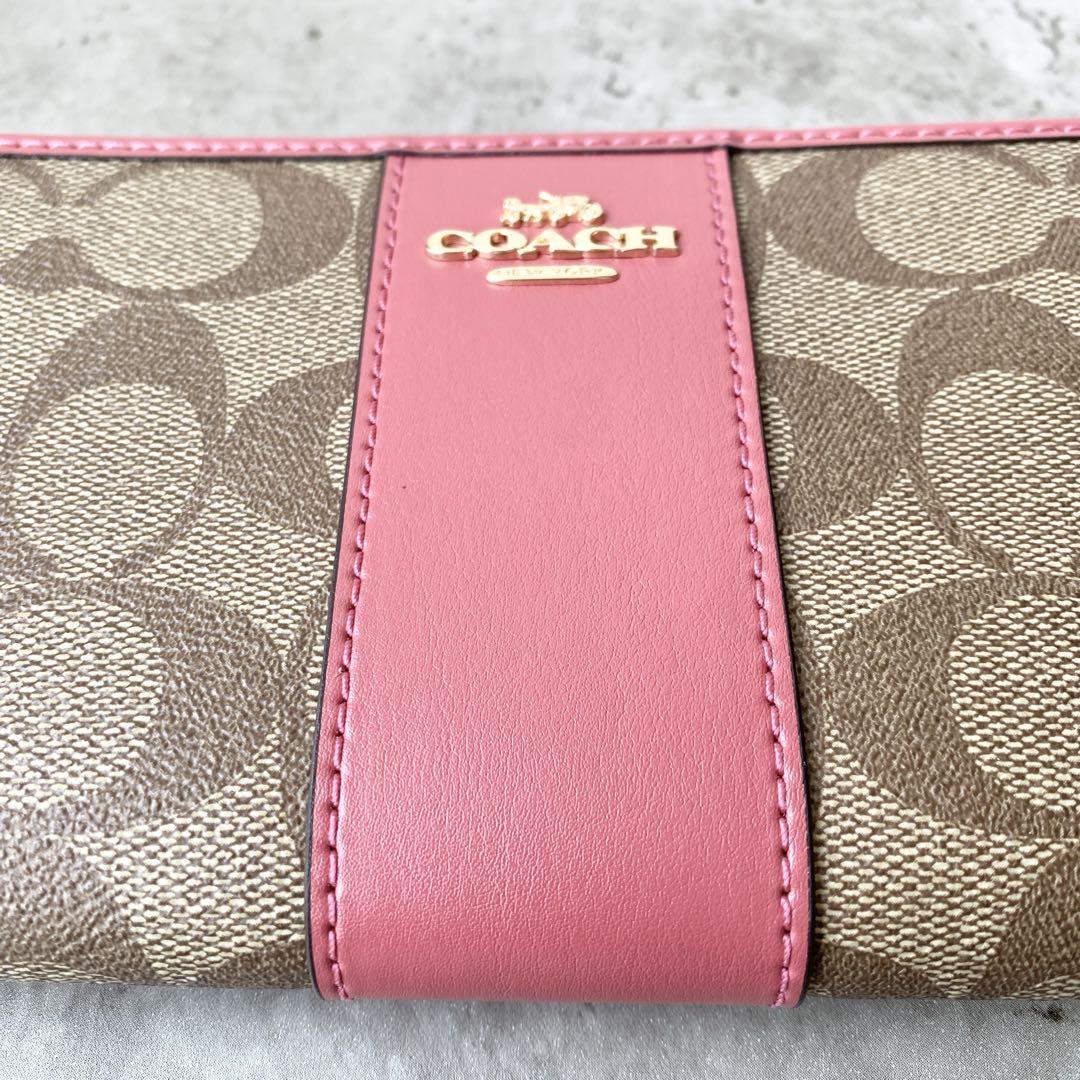 新品未使用✨COACH✨コーチ✨長財布ラウンドファスナー