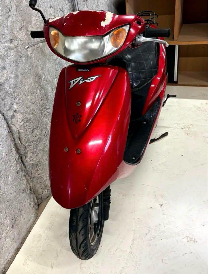 ホンダ Dio 赤色 スクーター