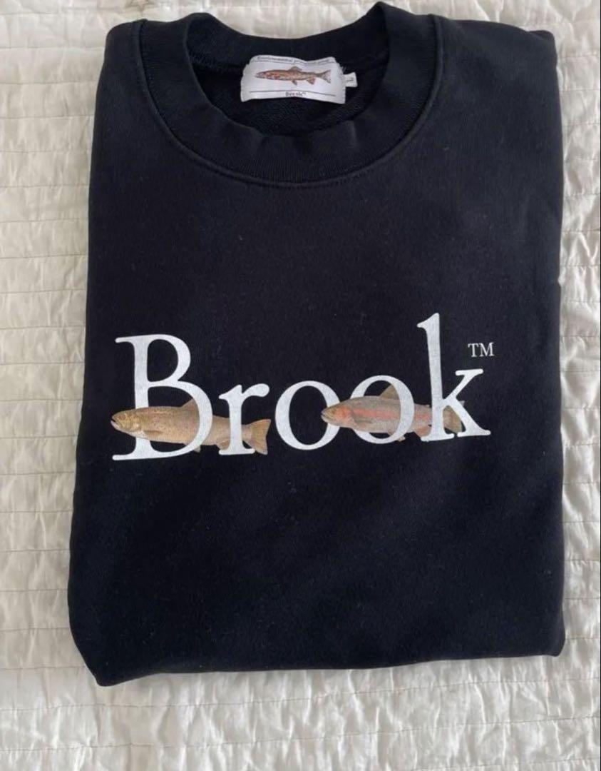 Brook 黒 L トレーナー