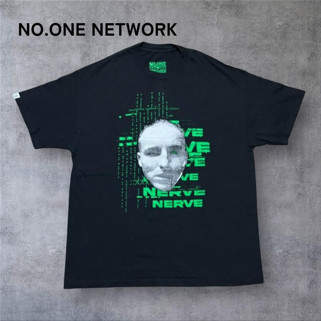 【1170】NO.ONE NETWORK豪州Tシャツ半袖黒XLビッグサイズ
