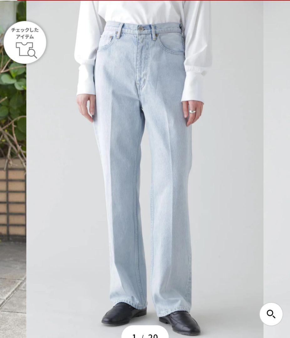 新品　イレーヴ　13.5oz DENIM PRESSED 5P FADE　デニム