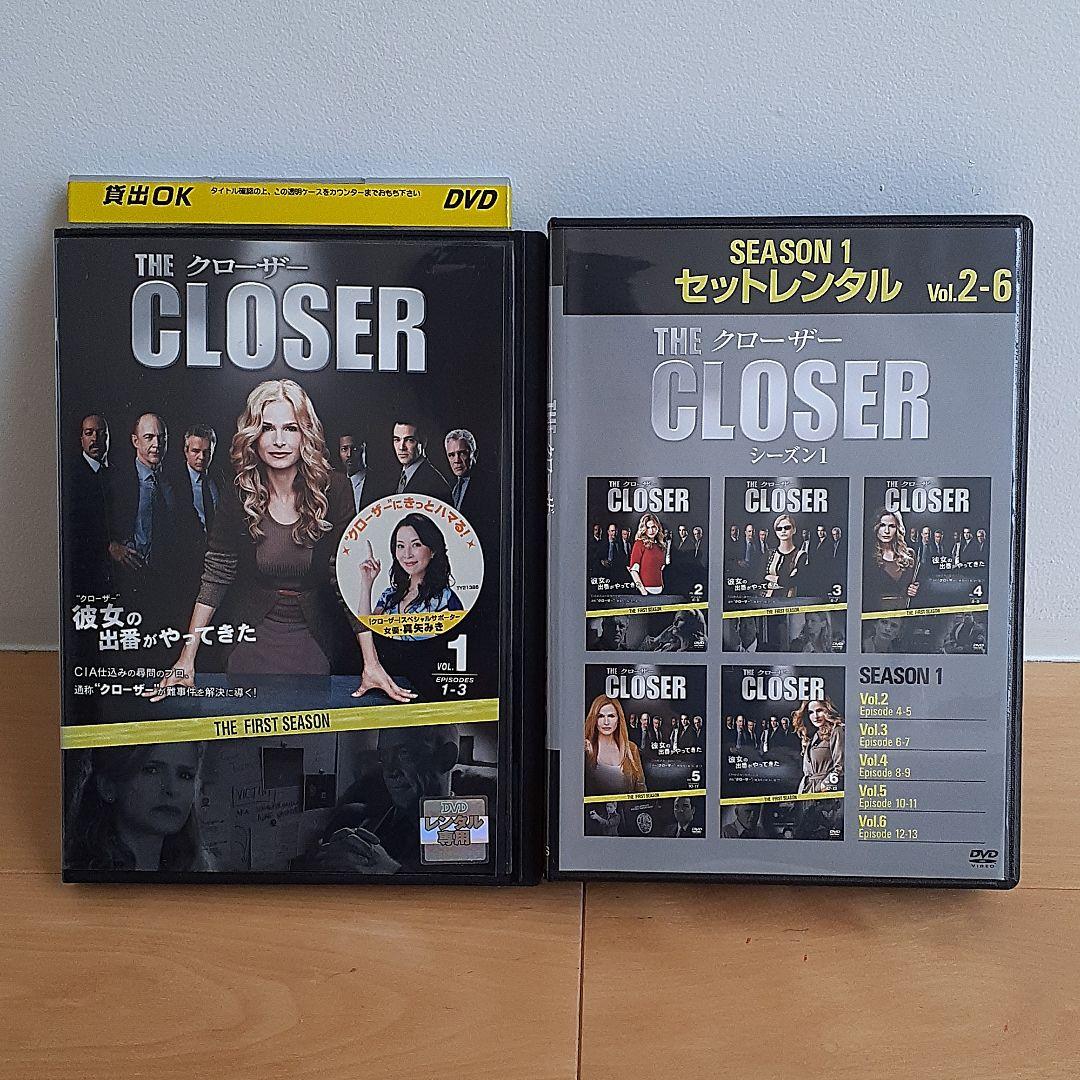 保証書付 [P] THE CLOSER ＜シーズン6＞全6巻 クローザー CLOSER