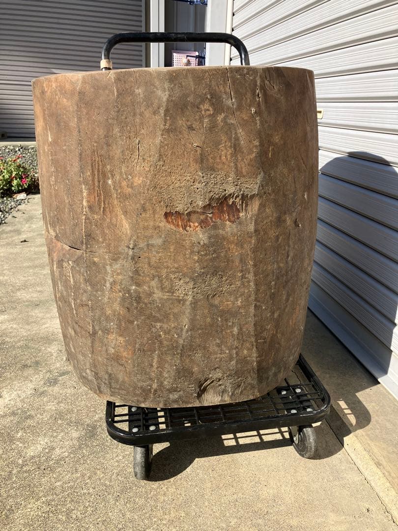 臼 うす 餅つき傷や汚れあり