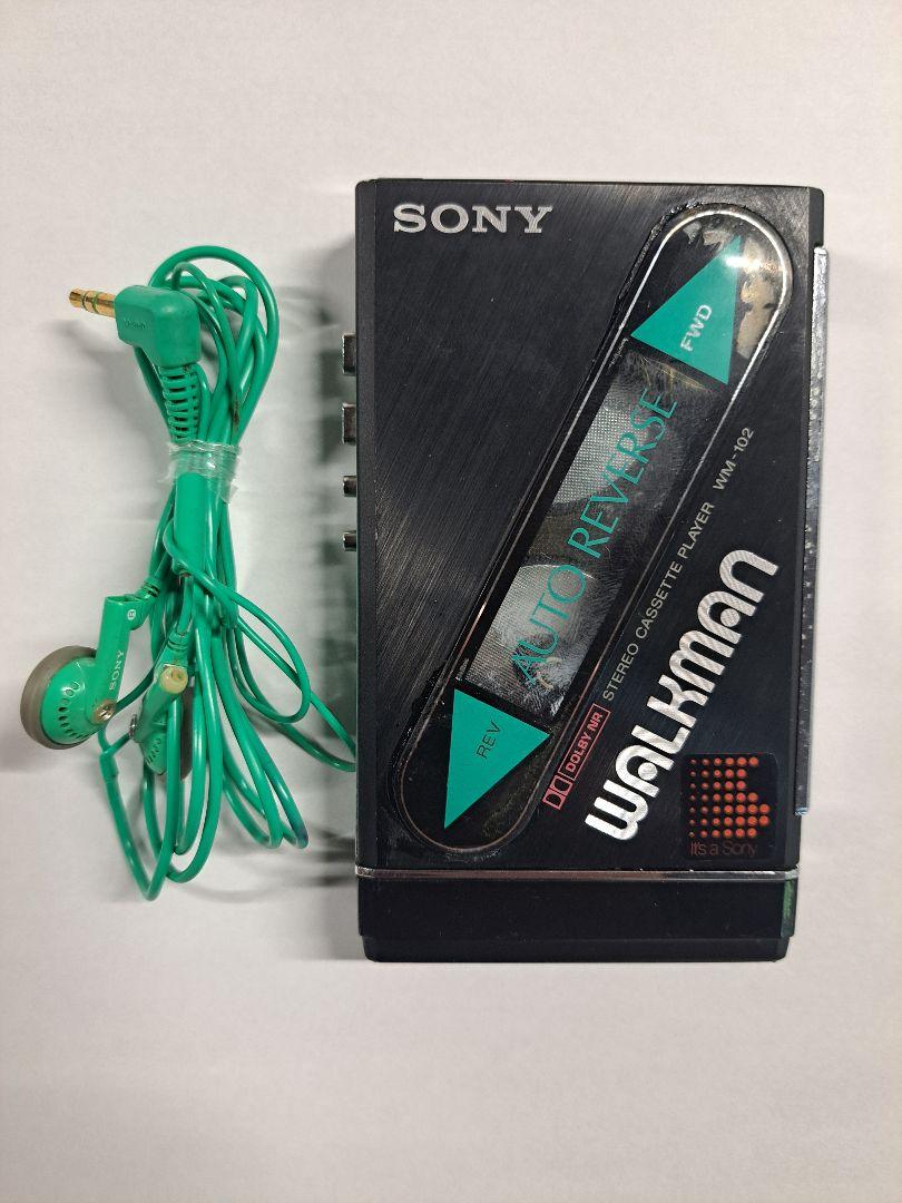 ■xrv■整備済み動作美品　WM-102 カセットウォークマン　ポータブル □xrv様専用□整備済み動作美品 WM-102 カセットウォークマン