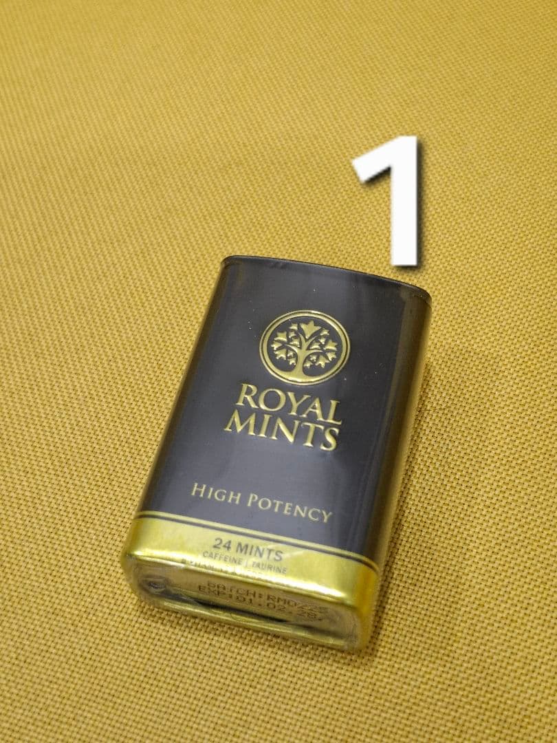 1缶 毎日発送 匿名発送 　ロイヤルミント