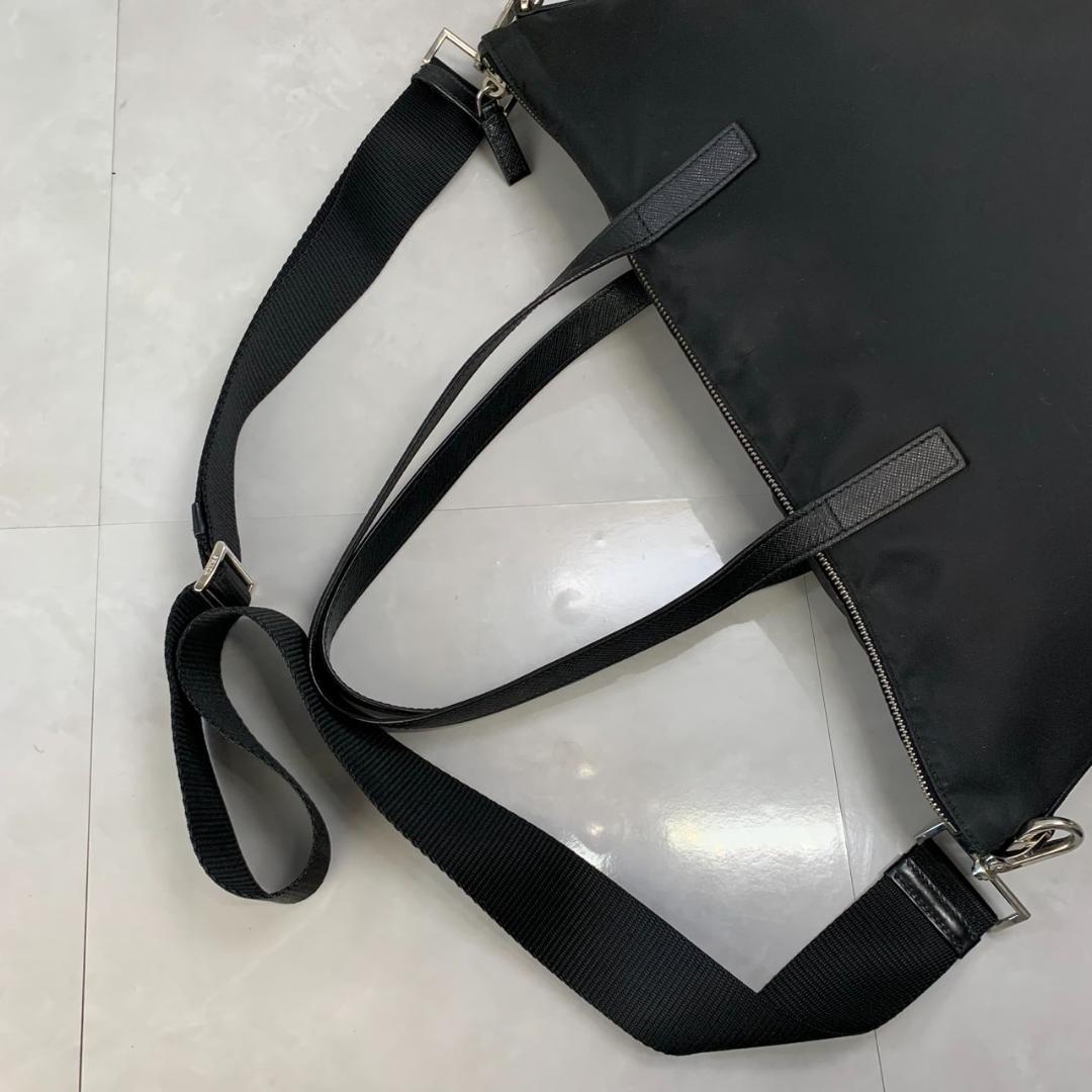 プラダ トートバッグ PRADA 2way ショルダー 1BG189 現行 美品