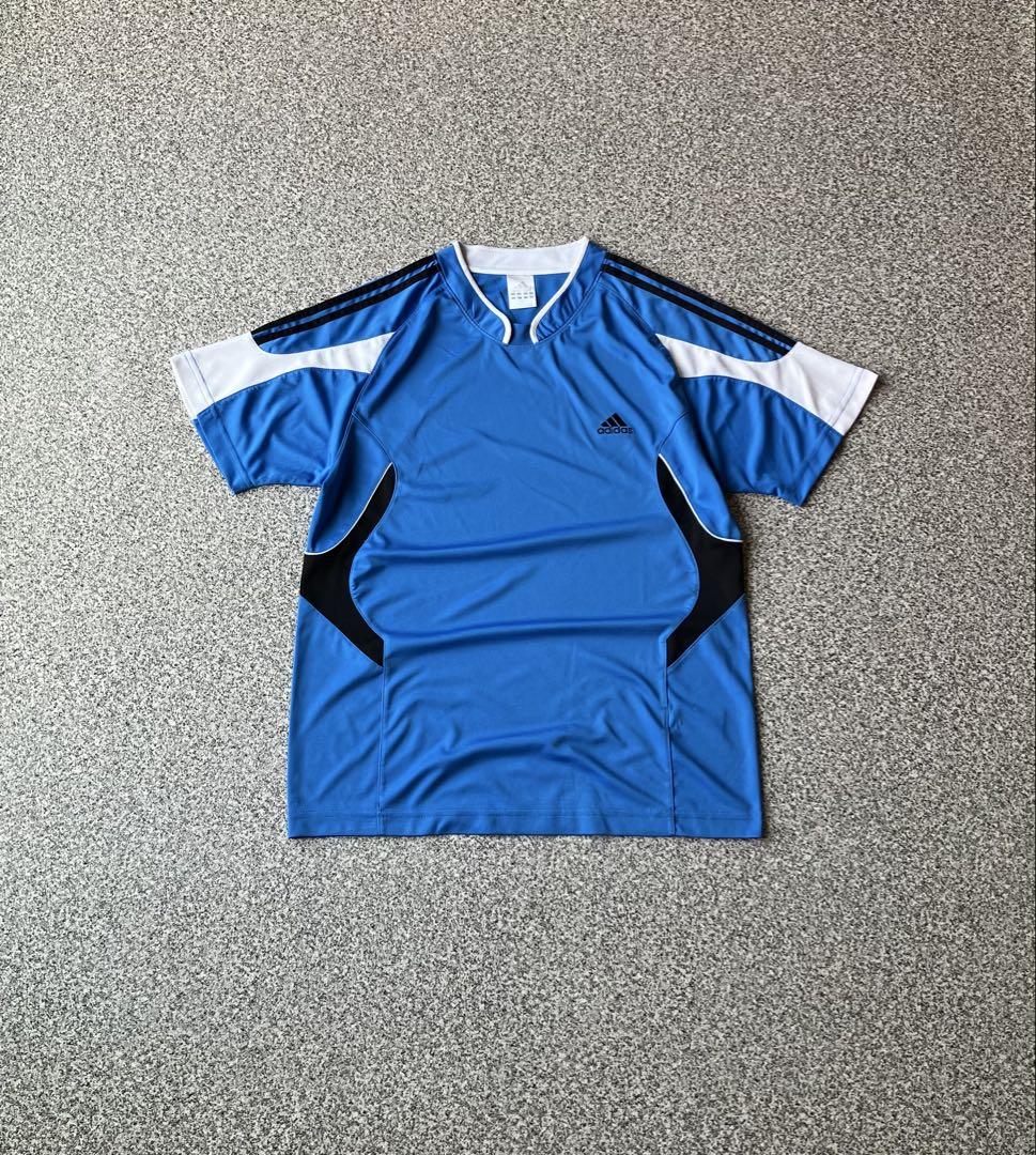 2000s adidas アディダス／ゲームシャツ y2k ユニフォーム テック 2000s adidas アディダス／ゲームシャツ y2k ユニフォーム