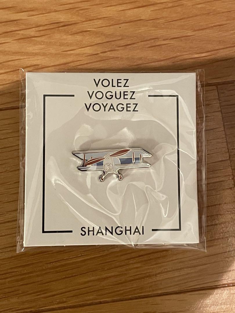 LV SHANGHAI ノベルティ飛行機ピン