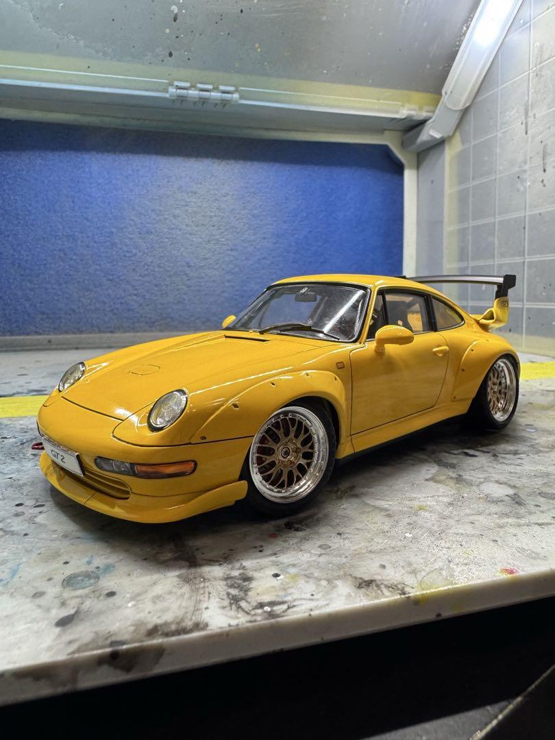 1/24 タミヤ　ポルシェ　911GT2 完成済み
