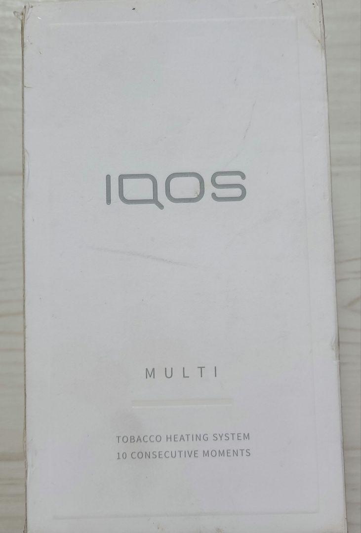 IQOS MULTI タバコ加熱システム ホワイト クリーニングスティック付き