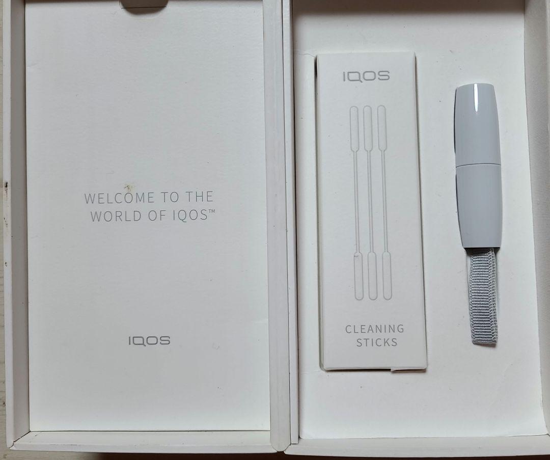 IQOS MULTI タバコ加熱システム ホワイト クリーニングスティック付き