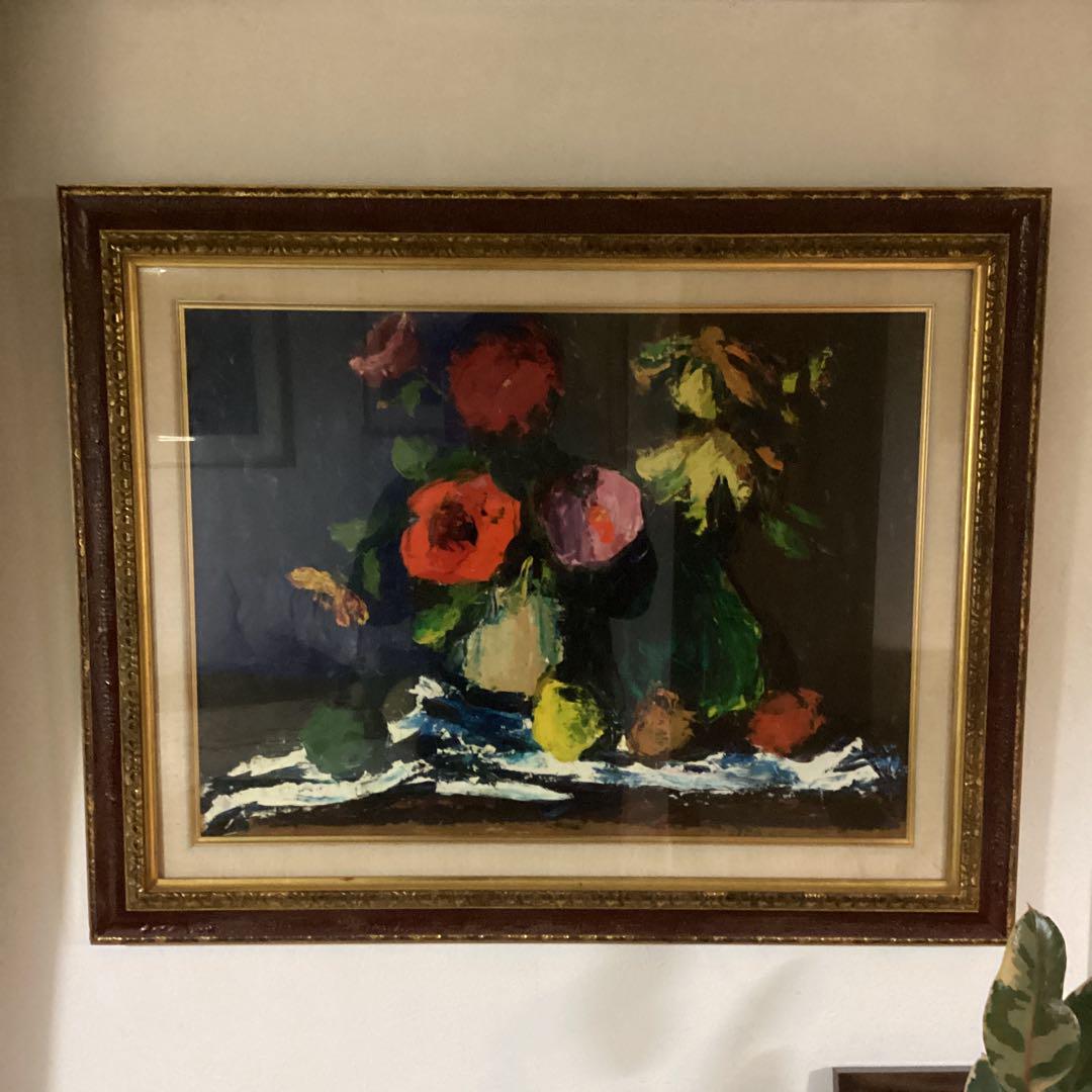 ラスロ リドヴィッチ 油彩画 アート 真作 ハンガリー画家 ラスロ リドヴィッチ 油彩画 アート 真作 ハンガリー画家