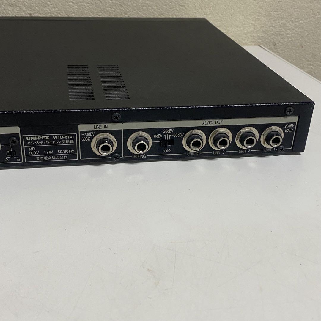 通電確認済み UNI-PEX ワイヤレスチューナー WTD-8141 現状渡し
