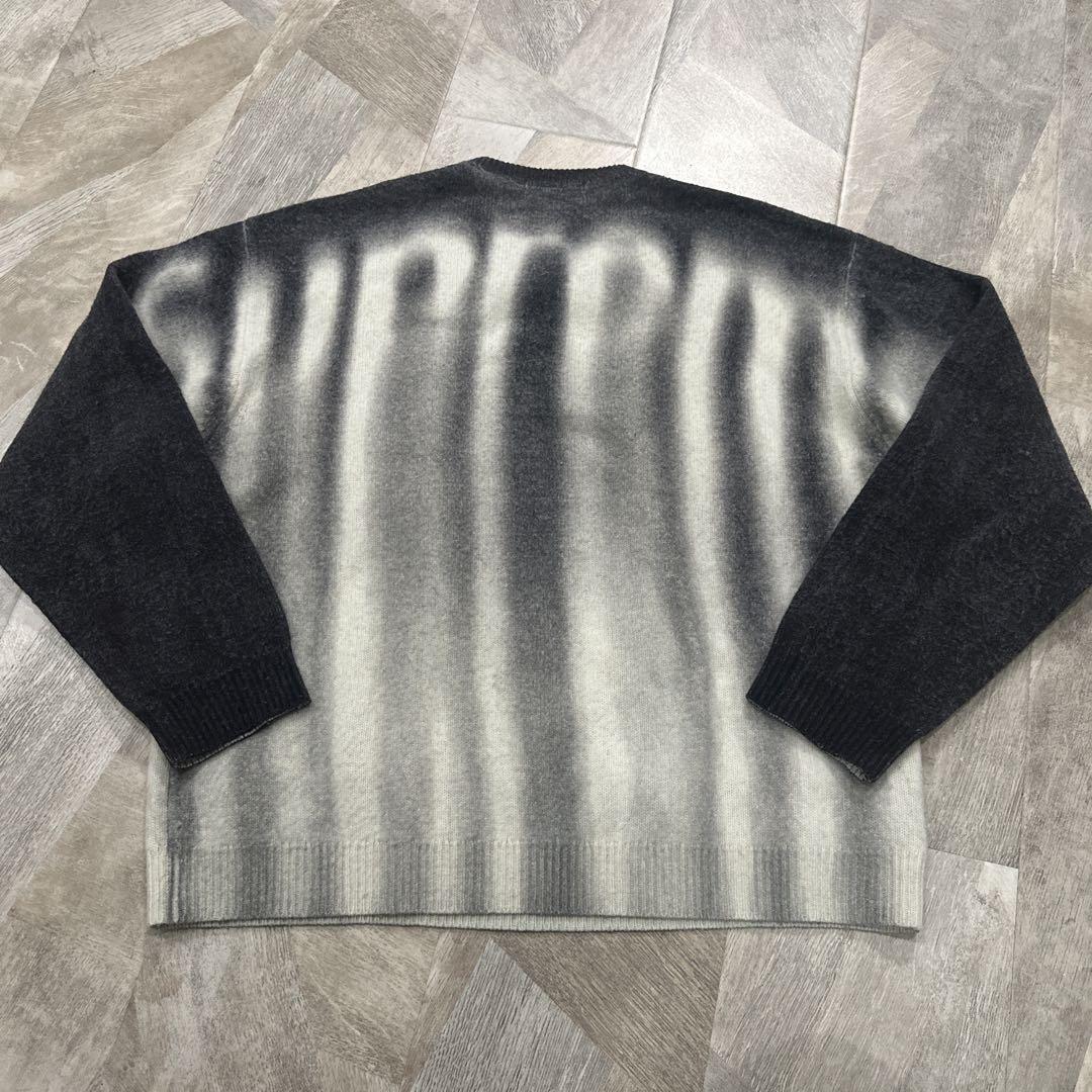 トップス Supreme Blurred Logo Sweater black M