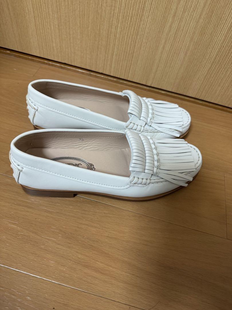 トッズ　TOD'S フリンジシューズ　ローファー 23cm 靴