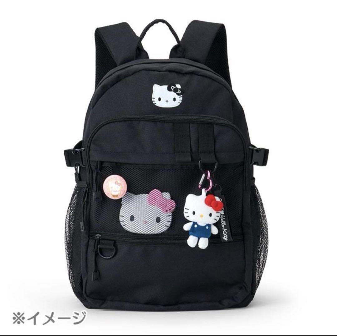 アイラブ ハローキティ ブラック バックパック