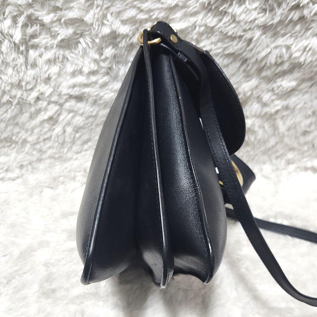 収納袋付 2WAY レザー ブラック ピアスバッグ J.W.ANDERSON 収納袋付 2WAY レザー ブラック ピアスバッグ J.W.ANDERSON